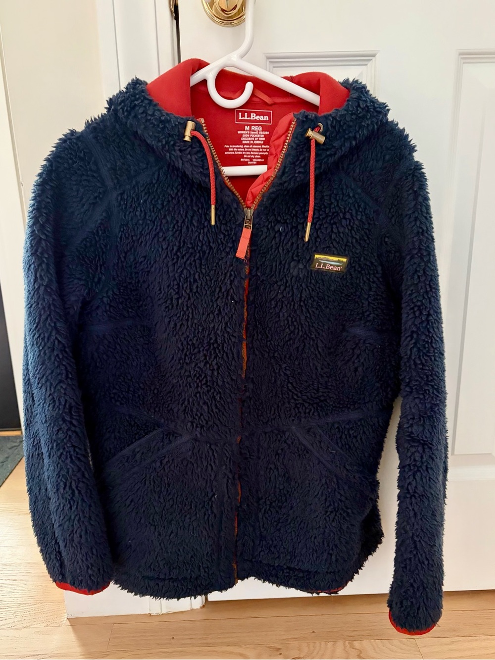 L.L. Bean Navy Fleece Jacket